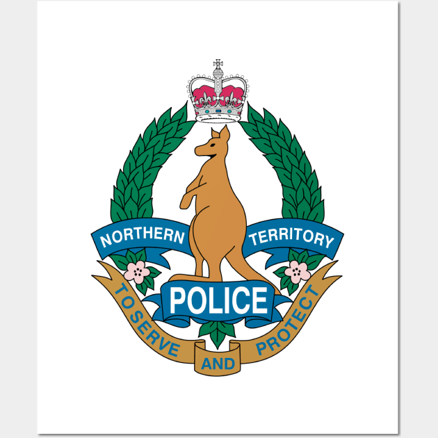 Northern Territory Police Wall Art by Wickedcartoons